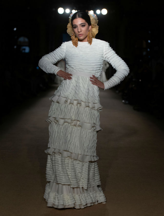 Desfile de Laura de los Santos en We Love Flamenco 2019. Foto: Aníbal González
