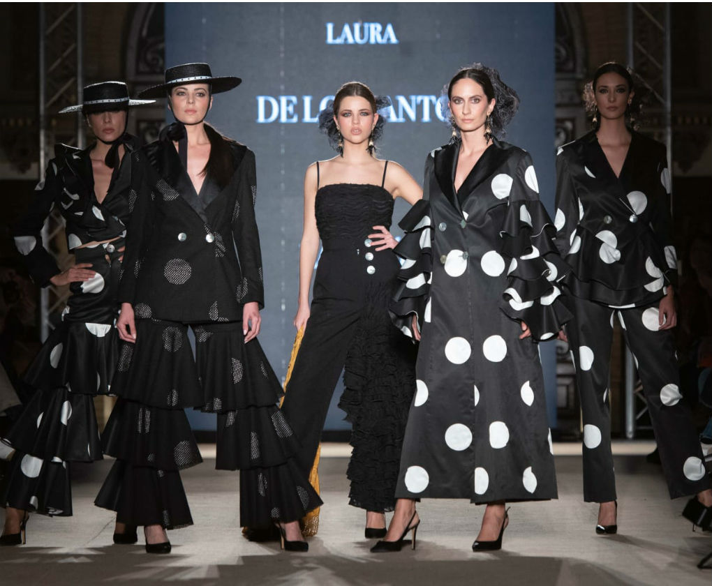 Desfile de Laura de los Santos en We Love Flamenco 2019. Foto: Aníbal González