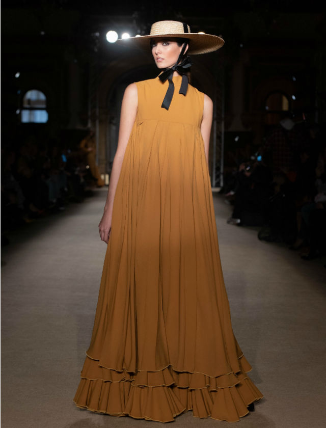 Desfile de Laura de los Santos en We Love Flamenco 2019. Foto: Aníbal González