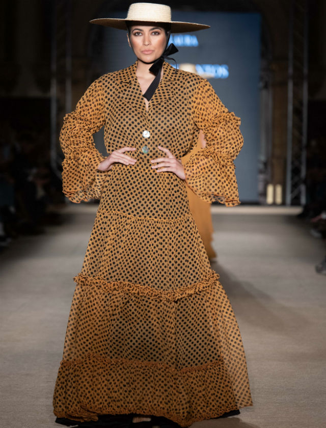 Desfile de Laura de los Santos en We Love Flamenco 2019. Foto: Aníbal González