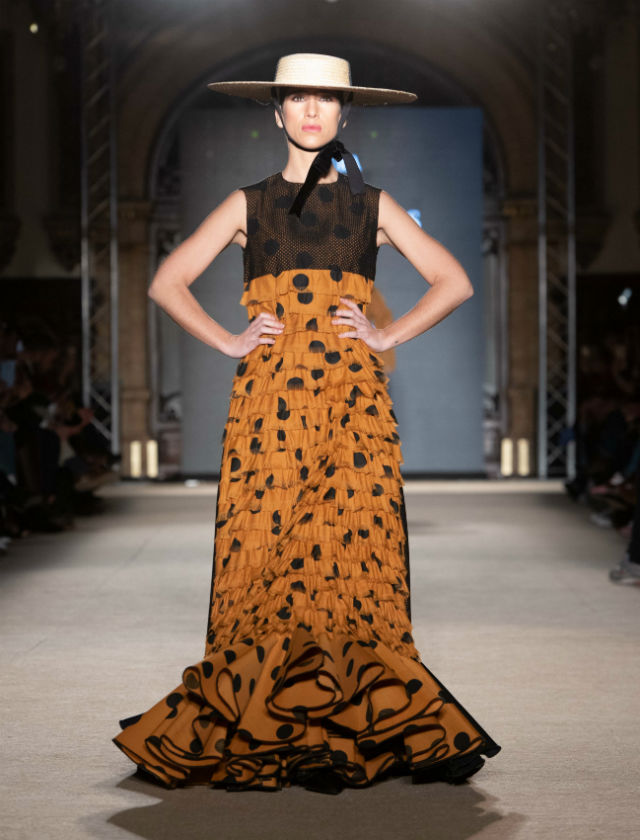 Desfile de Laura de los Santos en We Love Flamenco 2019. Foto: Aníbal González