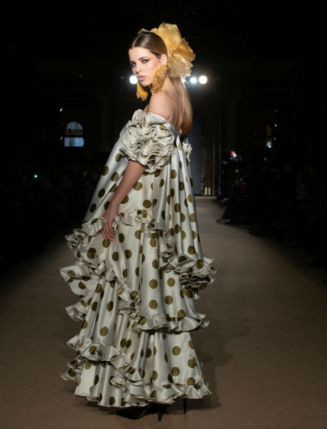 Desfile de Laura de los Santos en We Love Flamenco 2019. Foto: Aníbal González