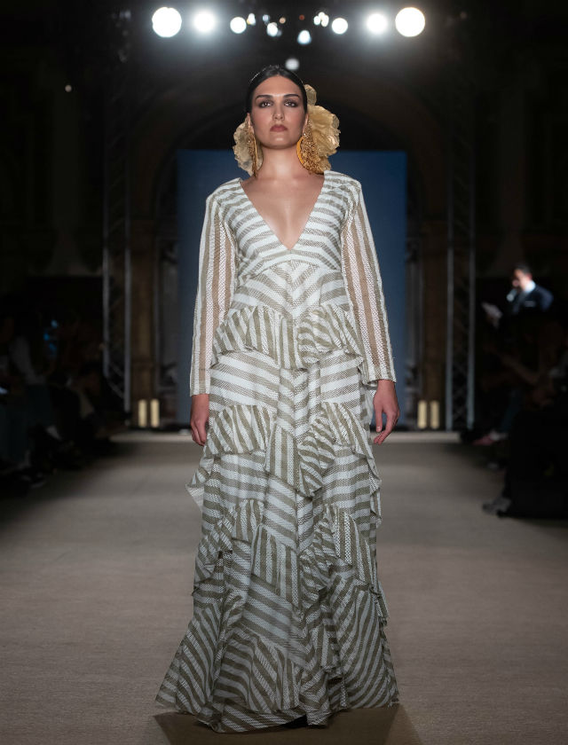 Desfile de Laura de los Santos en We Love Flamenco 2019. Foto: Aníbal González