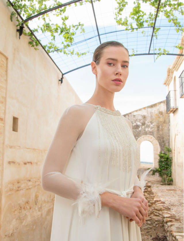 Lookbook de Pol Núñez de su colección de novias 2020. Foto: Darío Milano