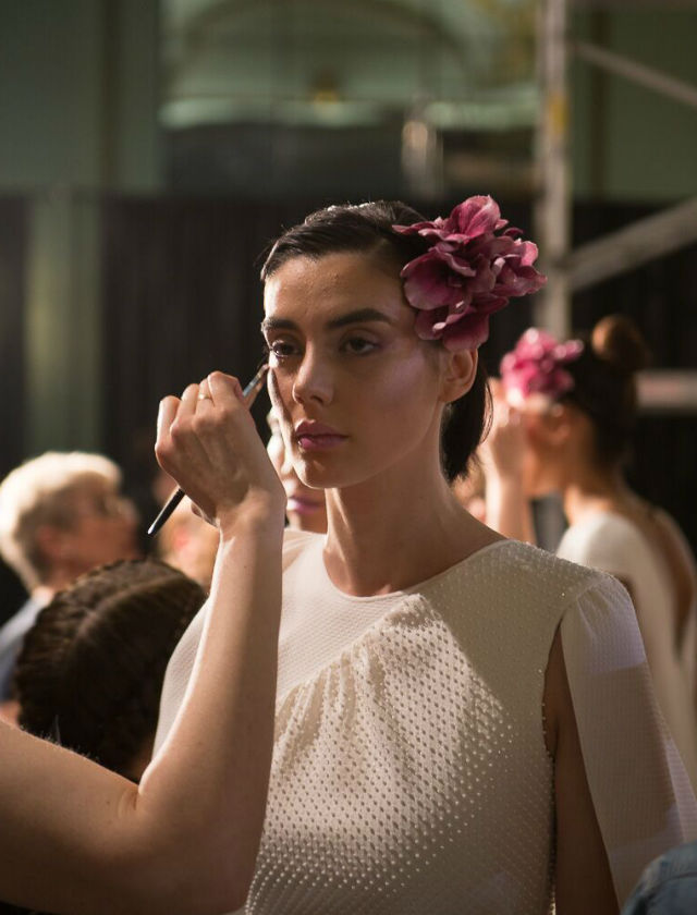 Desfile de Pol Núñez de novias 2020 en Madrid Bridal Fashion Week. Foto: Lazarina Photographer