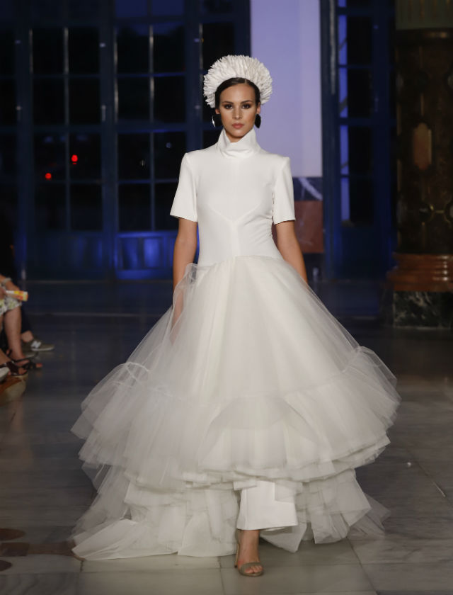 Vestido de novia de José Galvañ. Foto: Chema Soler