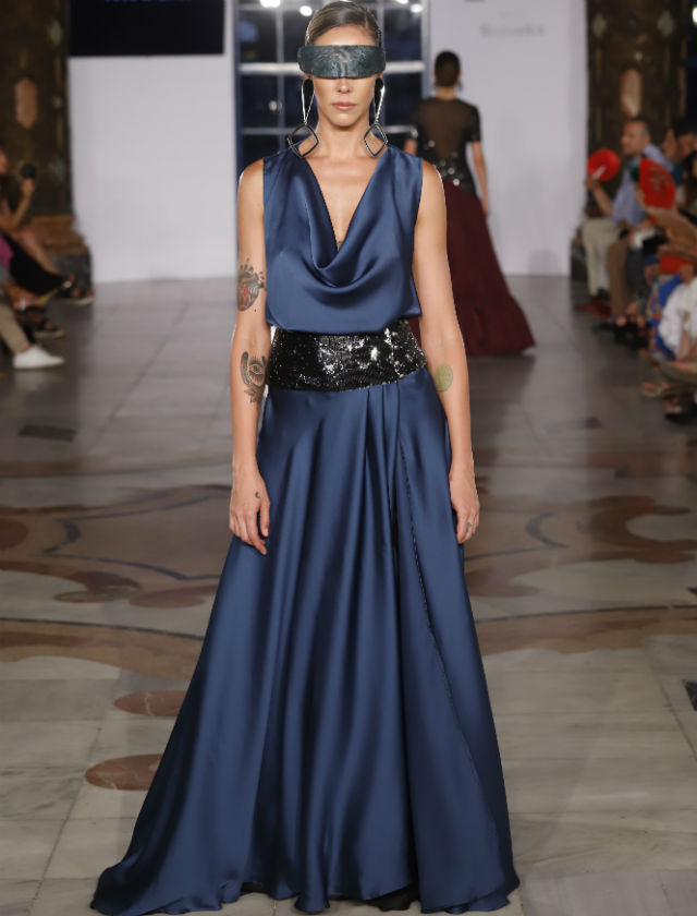 Colección para invitadas de José Galvañ en SIQ 2019. Foto: Chema Soler