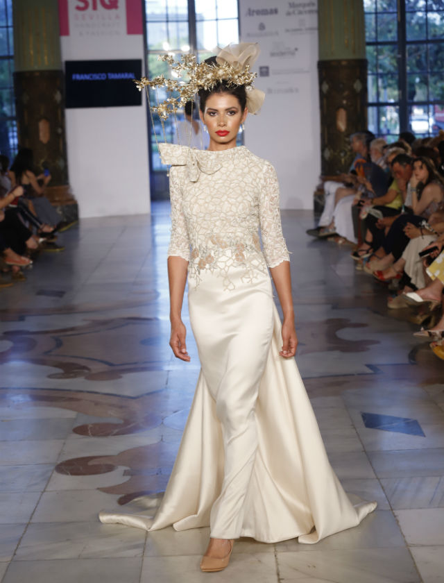 Vestido de novia de Francisco Tamaral. Foto: Chema Soler