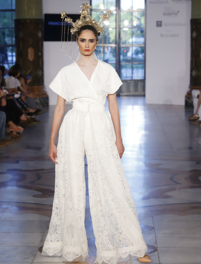 Vestido de novia de Francisco Tamaral. Foto: Chema Soler