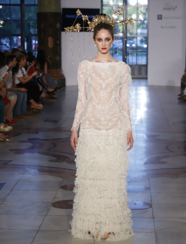 Vestido de novia de Francisco Tamaral. Foto: Chema Soler