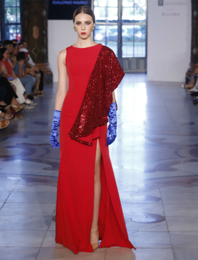 Colección para invitadas de Guillermo Ramírez en SIQ 2019. Foto: Chema Soler