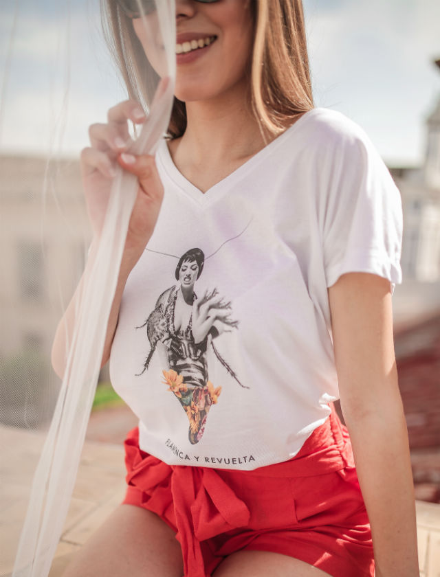 Camiseta de Flamenca y Revuelta