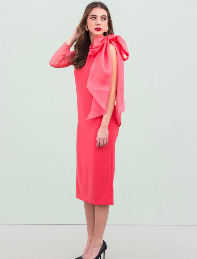 Vestido de invitada de otoño de By Handel