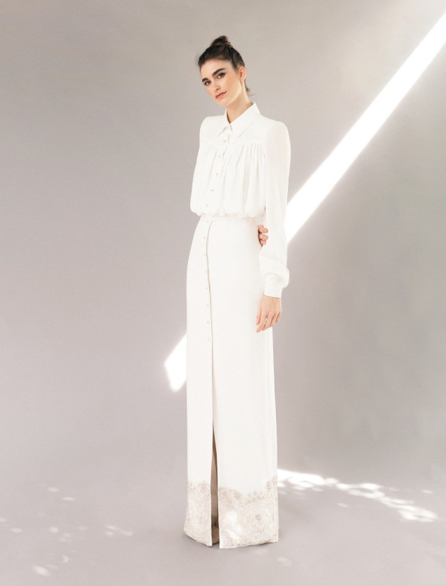 Vestido de novia de la colección de Bridalada para Victoria