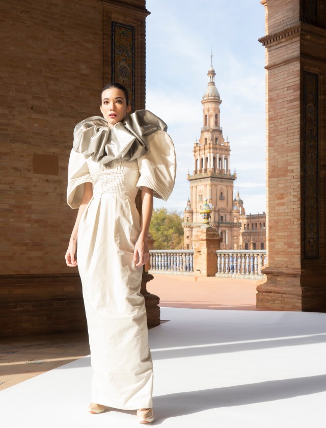 Desfile de Maríadegracia en SIQ 2020. Foto: Ernesto Castillo