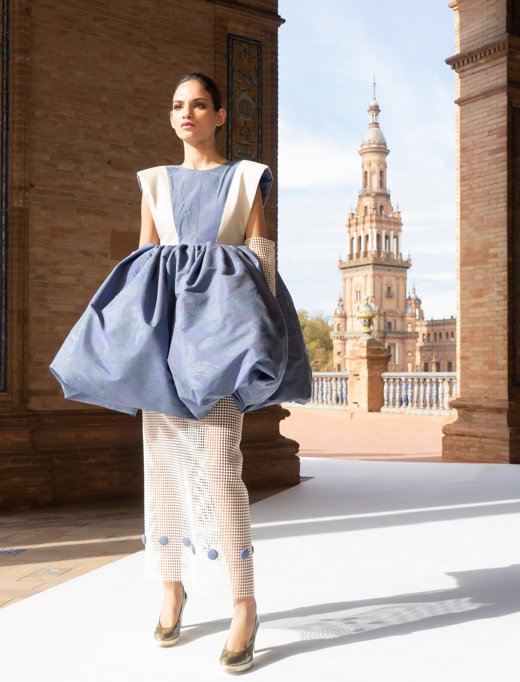 Desfile de Maríadegracia en SIQ 2020. Foto: Ernesto Castillo