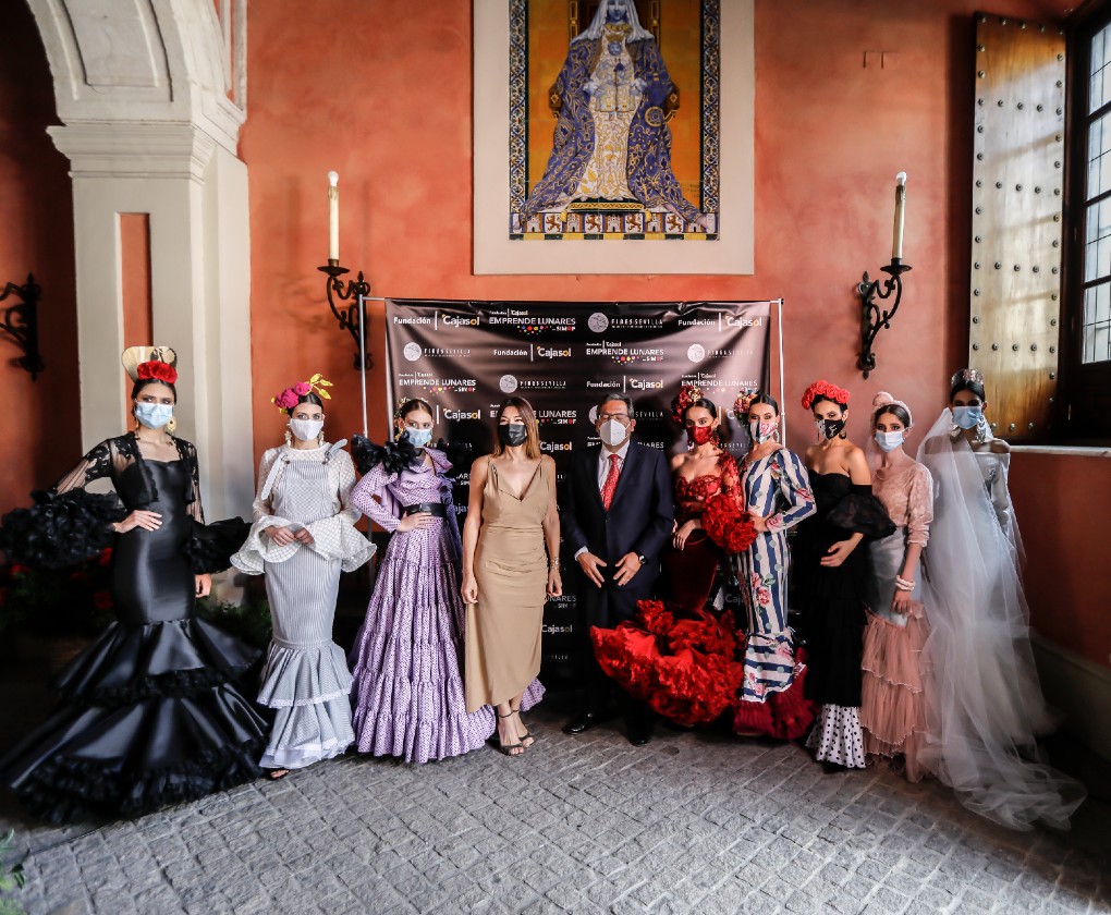 Desfile de Emprende Lunares 2021 en Fundación Cajasol. Foto: JM Serrano