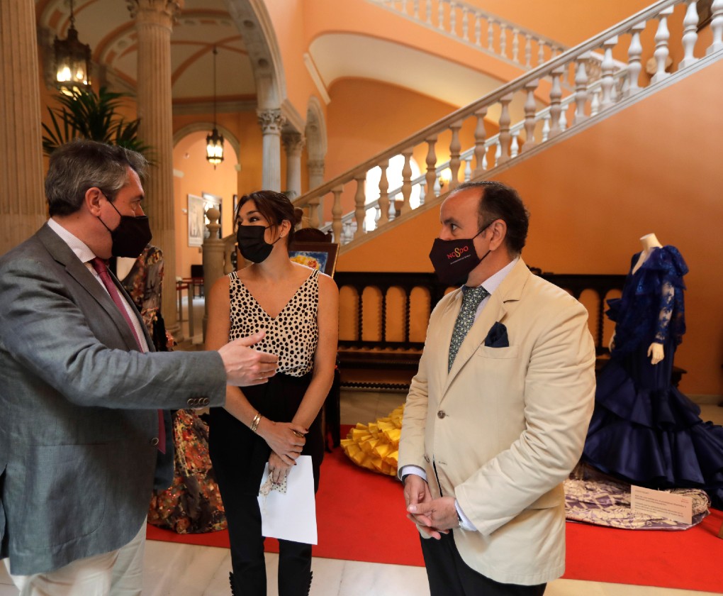 Presentación de la pasarela virtual de moda flamenca. Foto: Raúl Doblado
