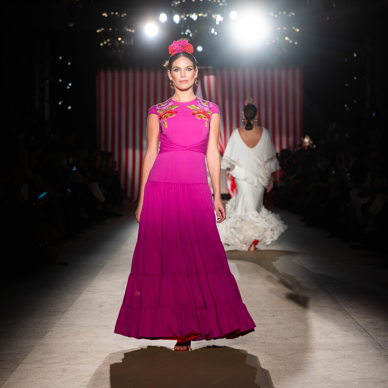 Desfile de José Hidalgo en We Love Flamenco 2022. Foto: Aníbal González