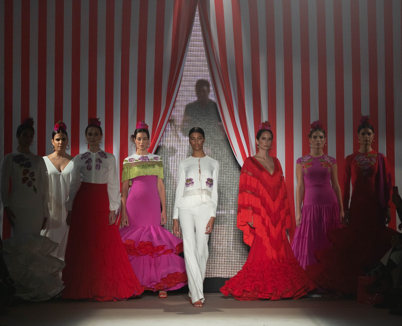 Desfile de José Hidalgo en We Love Flamenco 2022. Foto: Aníbal González