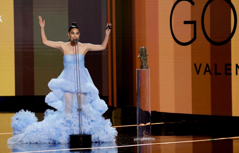 Premios Goya 2022: Acento andaluz en los vestidos de la alfombra roja