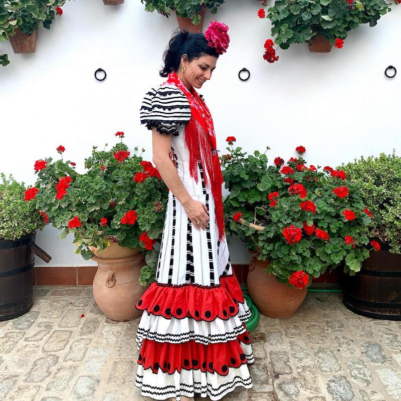 Famosas e influencers en el Rocio 2022 rocio peralta