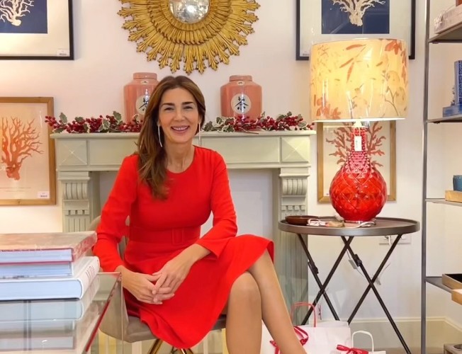 vesícula biliar pájaro beneficio Nuria Cobo inaugura su Tienda de Navidad efímera con moda, complementos y  decoración