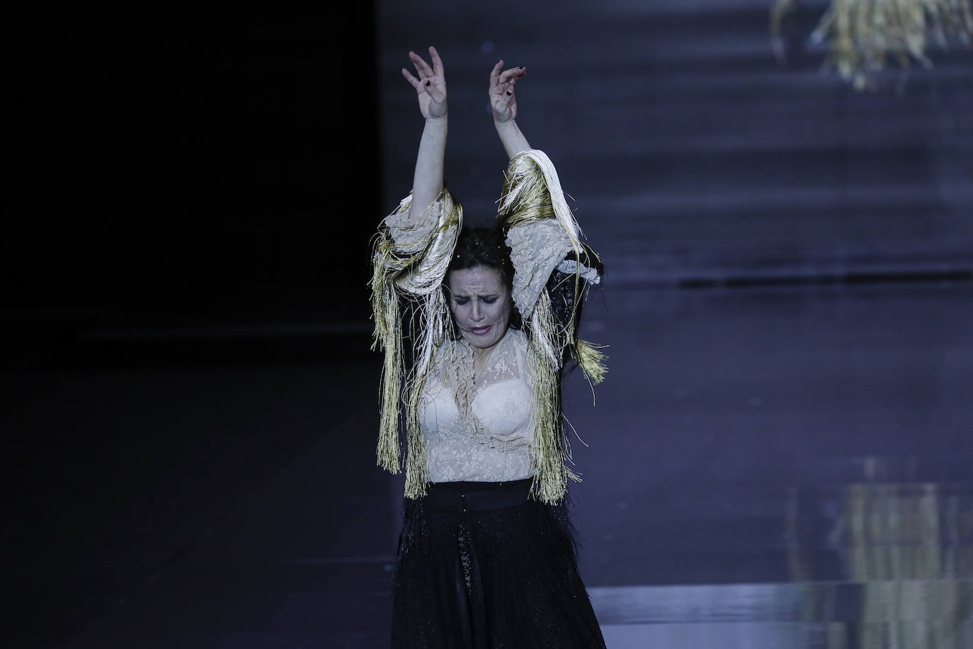 Desfile de Aurora Gaviño en SIMOF 2023 / J.M.Serrano