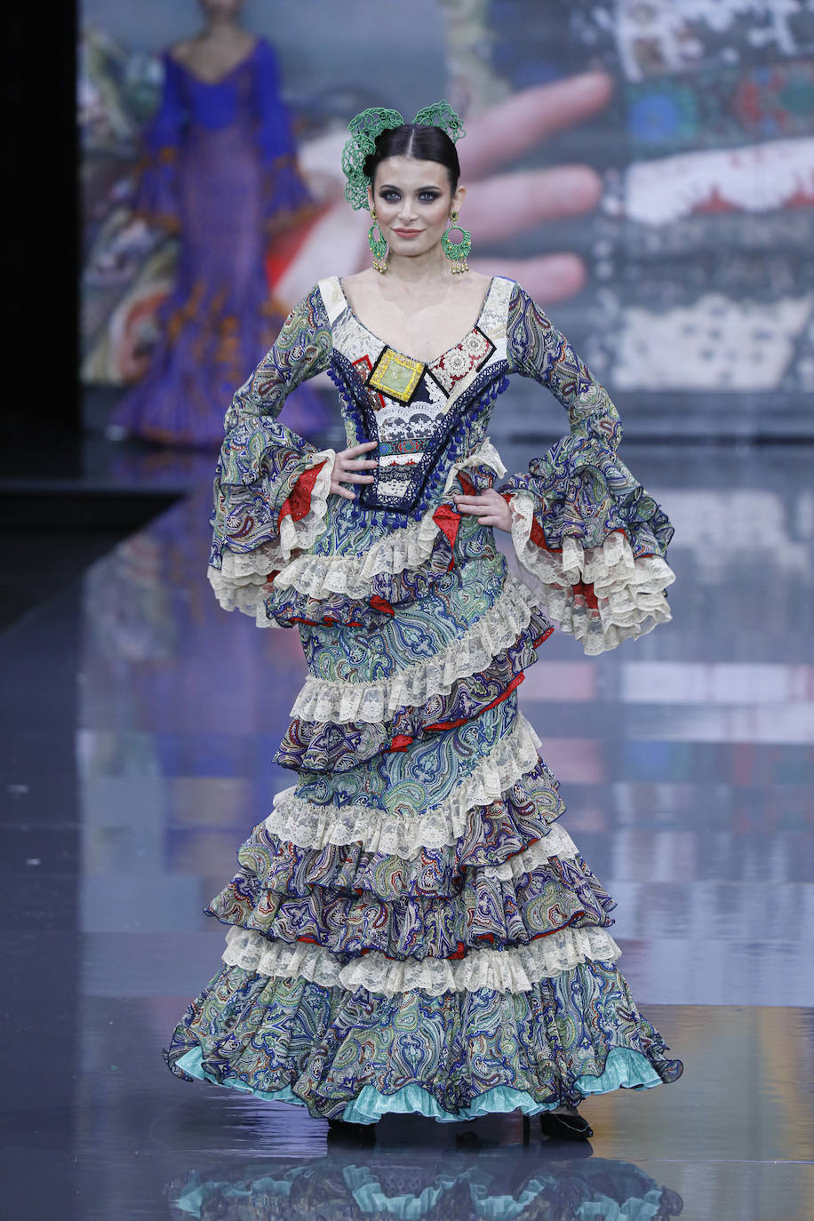 Desfile de Aurora Gaviño en SIMOF 2023 / J.M.Serrano