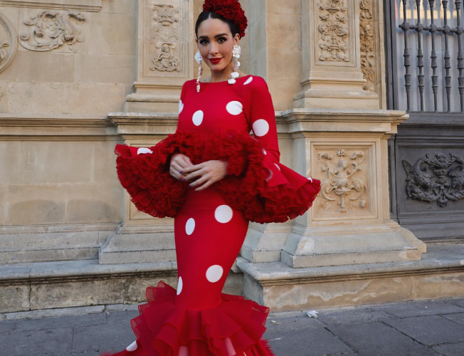 Disfraz de Flamenca Rocio para Mujer