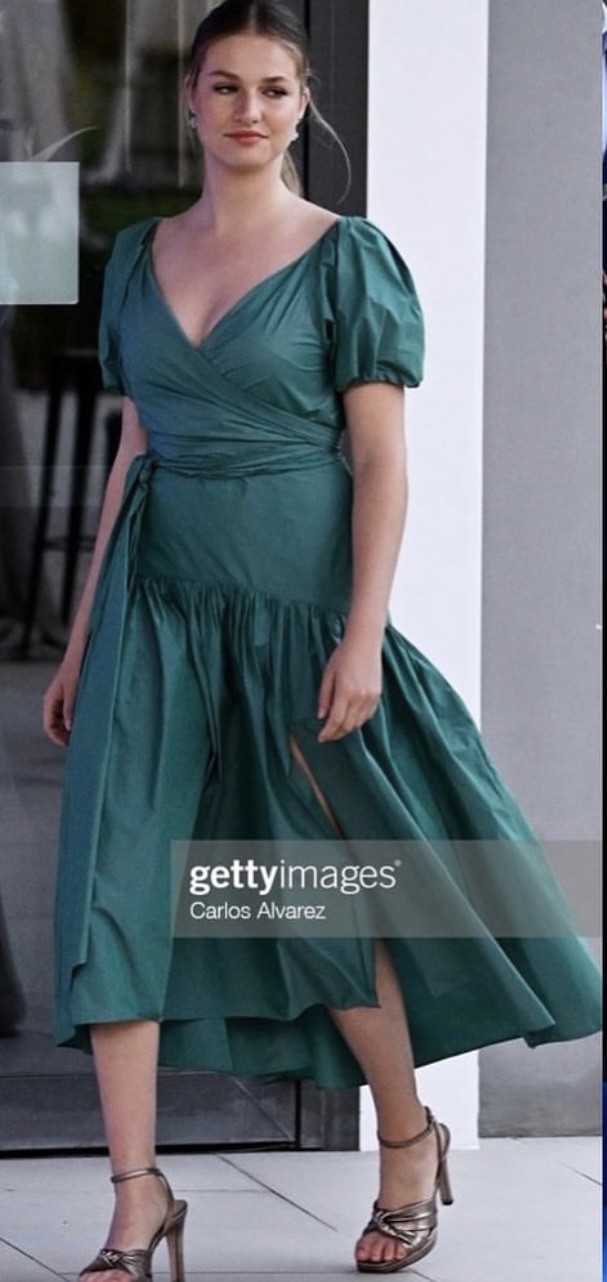 La princesa Leonor vestida de Cherubina para los Premios Princesa de Girona