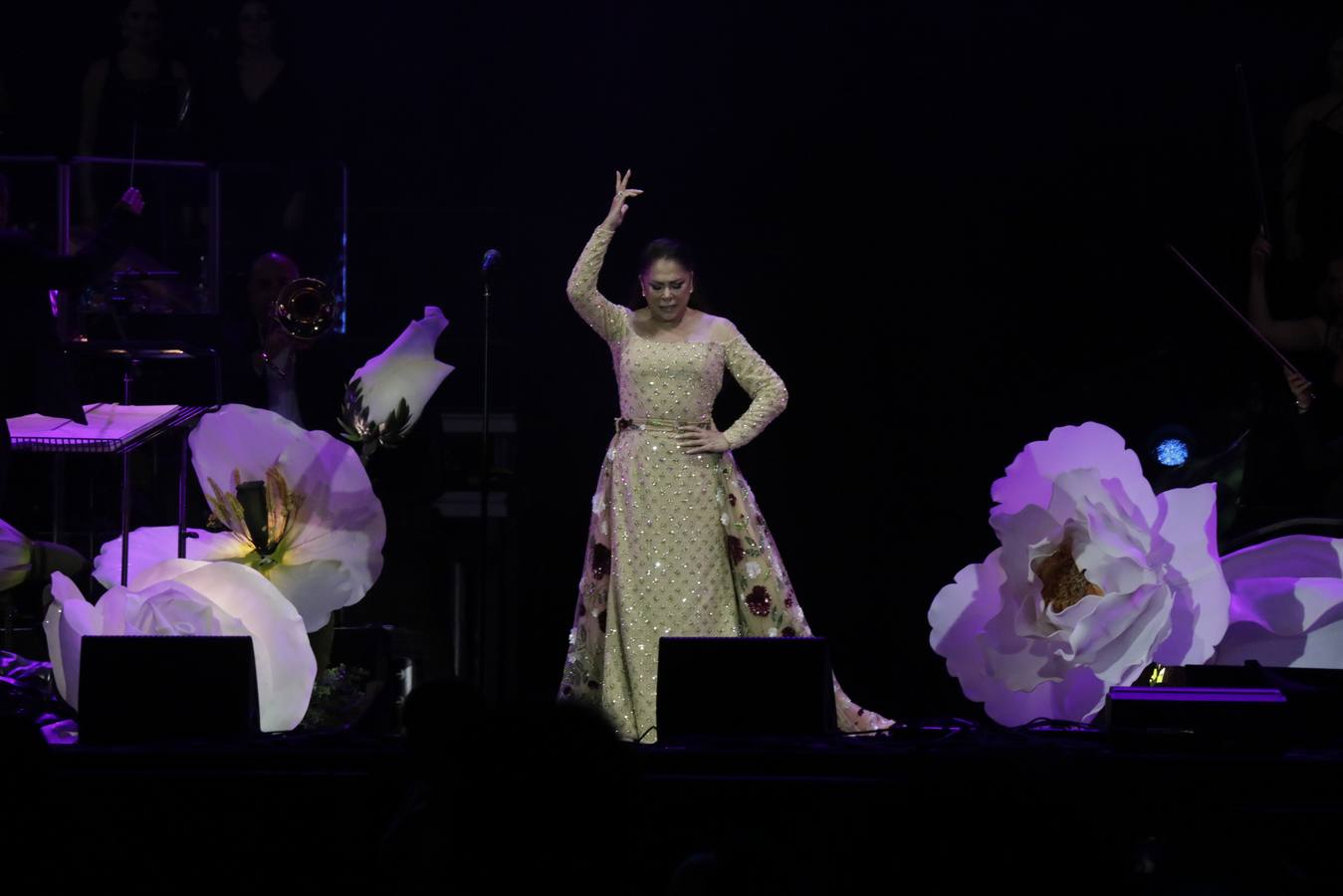 Isabel Pantoja podría quedarse sin cobrar su concierto de Sevilla debido al embargo de Hacienda