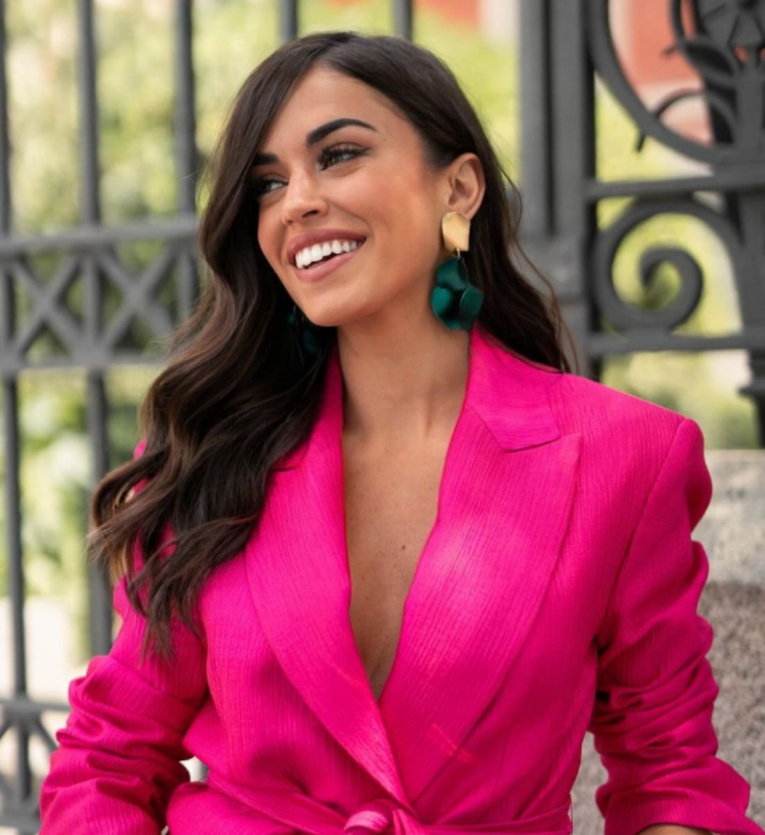 El look de Rocío Camacho en rosa de Zara ¡que ya se ha agotado en unas horas!