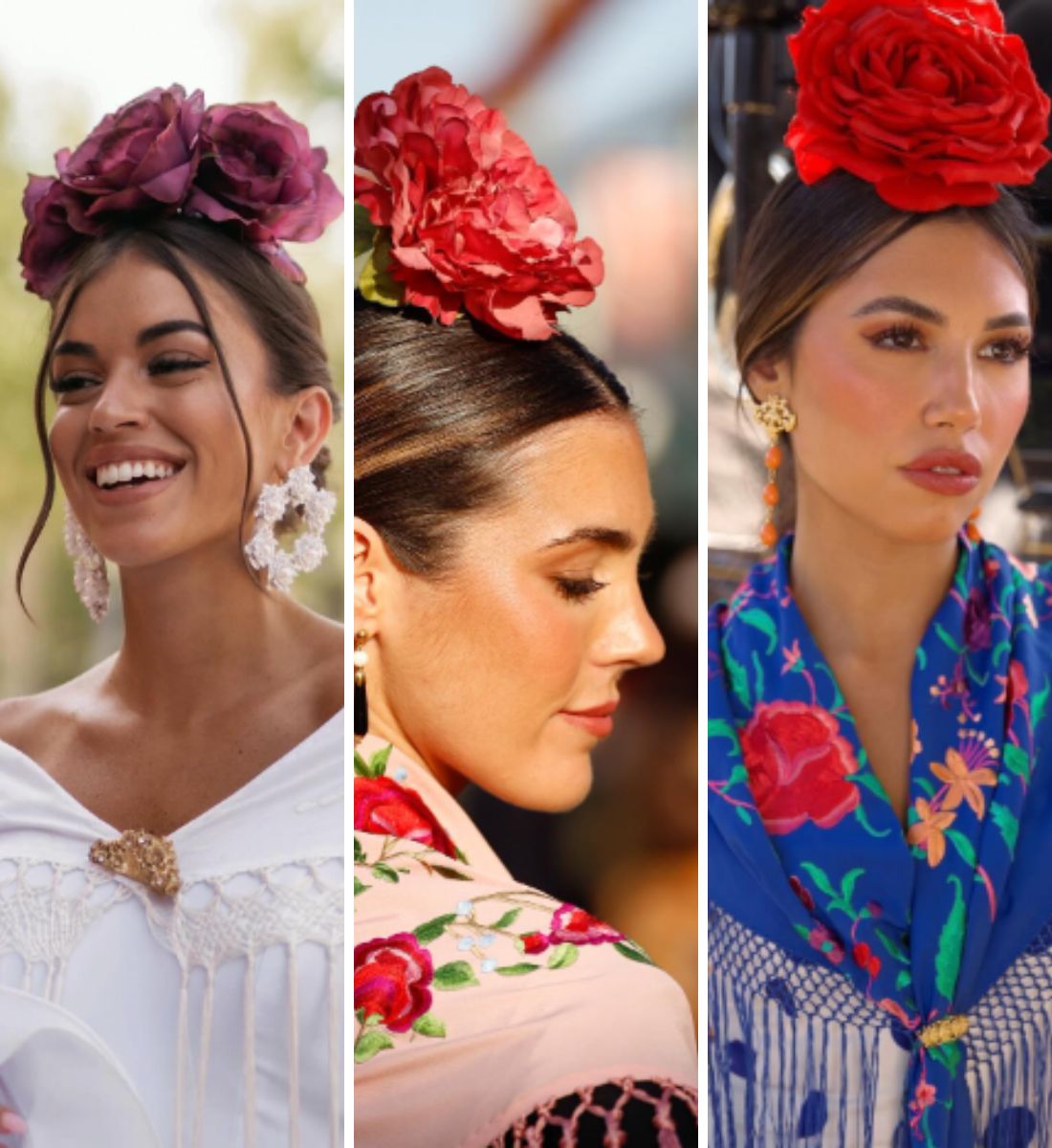 Así son los looks más impresionantes de las influencers y famosas en la Feria de Abril de Sevilla