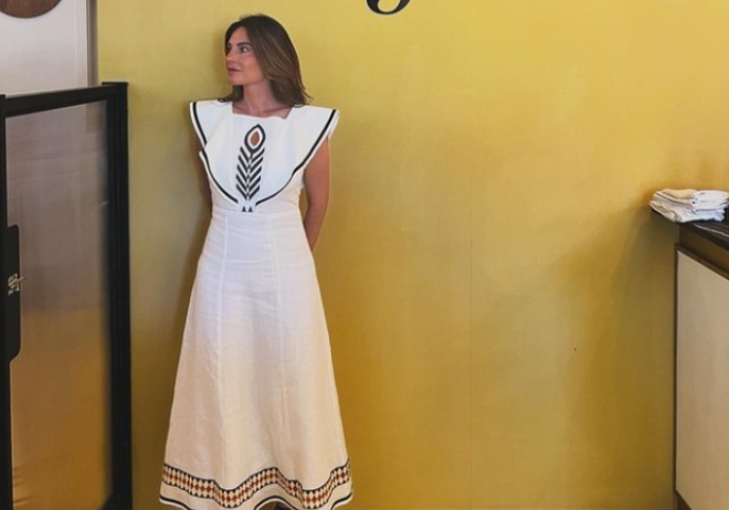 Lourdes Montes acierta en la Feria de Jerez con el sustituto perfecto al vestido de flamenca