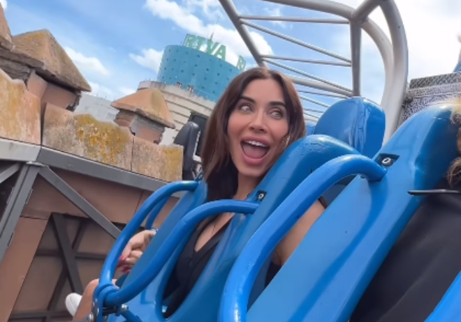 Estas son las atracciones favoritas de Pilar Rubio en Isla Mágica