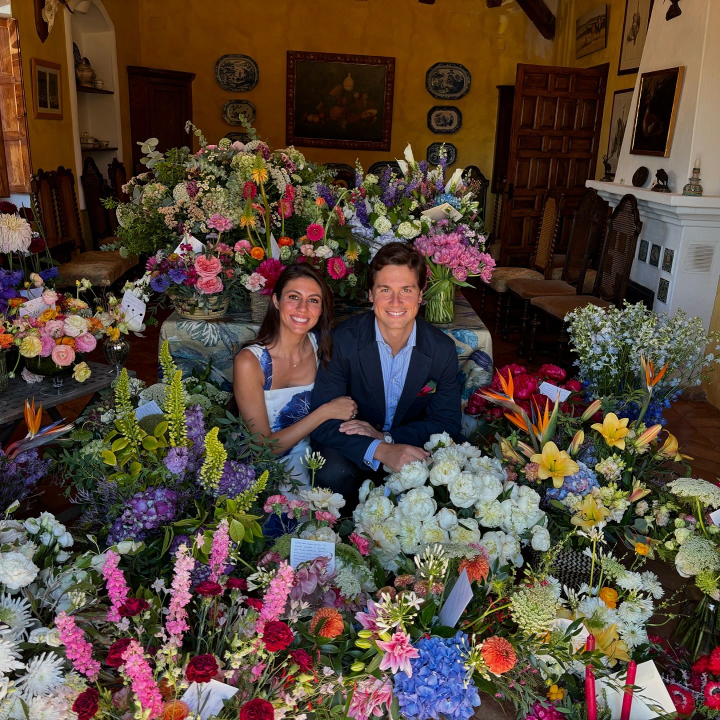 La impresionante pedida de mano de Ana Portillo en la Sierra de Sevilla con las hermanas Osborne