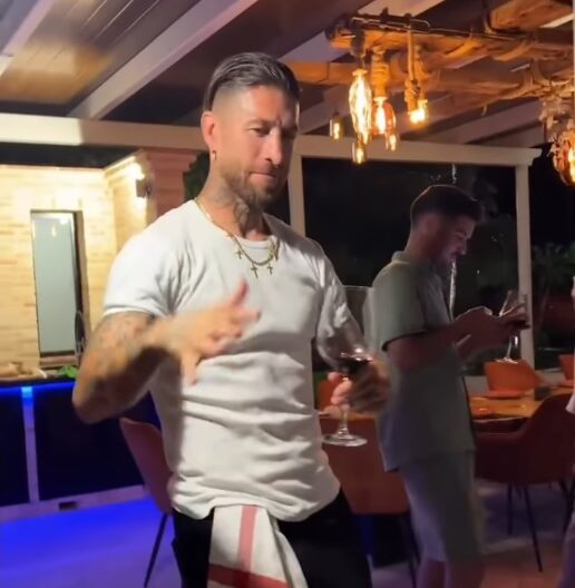 La impresionante barbacoa de Sergio Ramos en familia