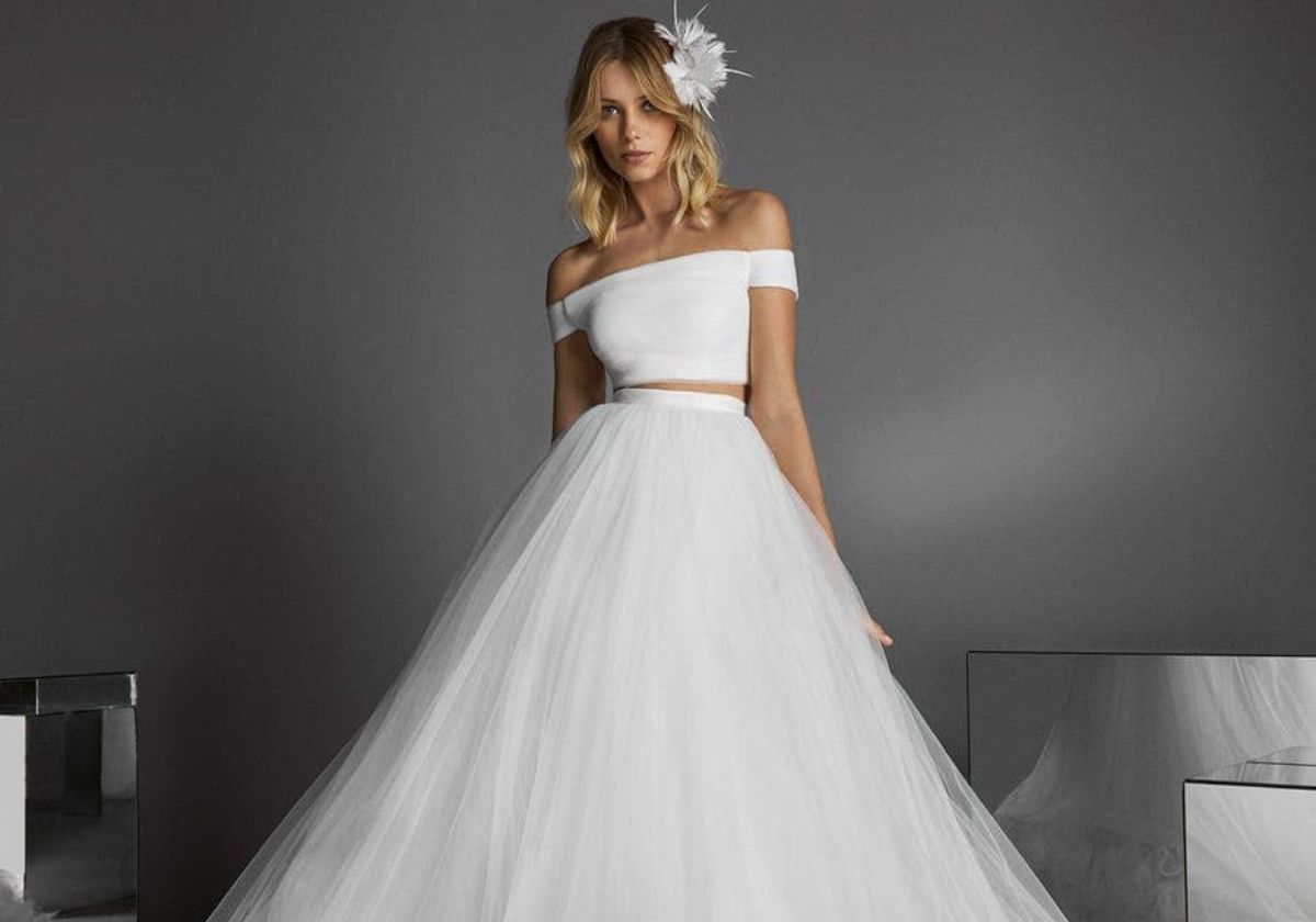 Vestidos de novia en dos piezas: la última tendencia para bodas en 2024