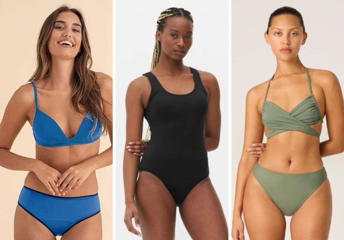 Bikinis y bañadores menstruales para ir seguras a la playa