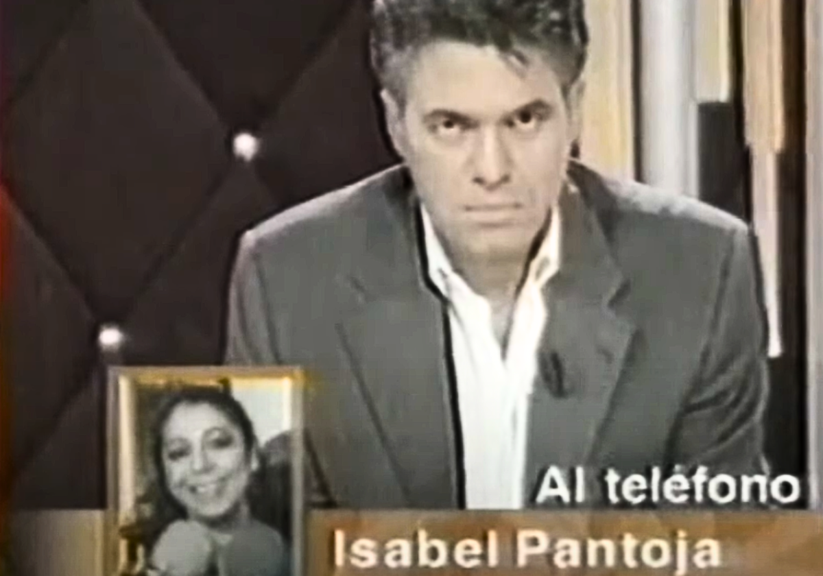 Así fue el tenso momento de Agustín Bravo e Isabel Pantoja en Canal Sur