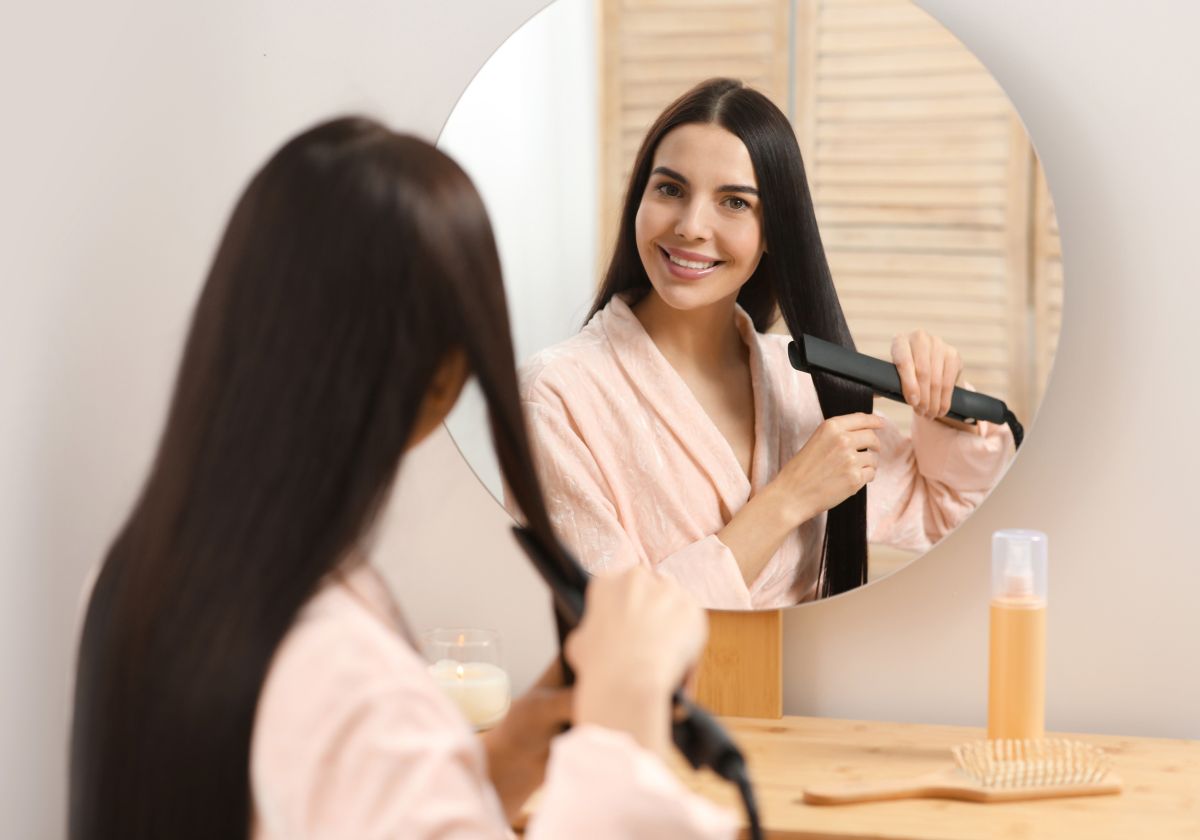 Esto es lo que hago con el secador cuando quiero que el pelo liso me aguante todo el día