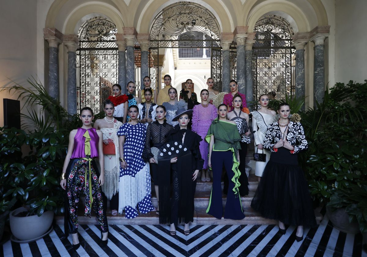 De lunares, con flecos y con bordados: estas son las propuestas que se presentan para la Noche del Pescaíto