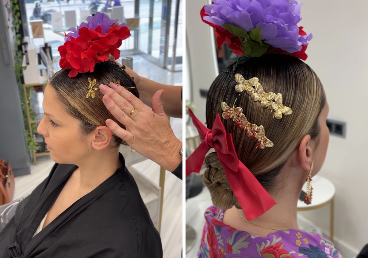 Encarna Moreno, peluquera profesional: “Con este peinado tendrás éxito asegurado en la Feria de Sevilla”