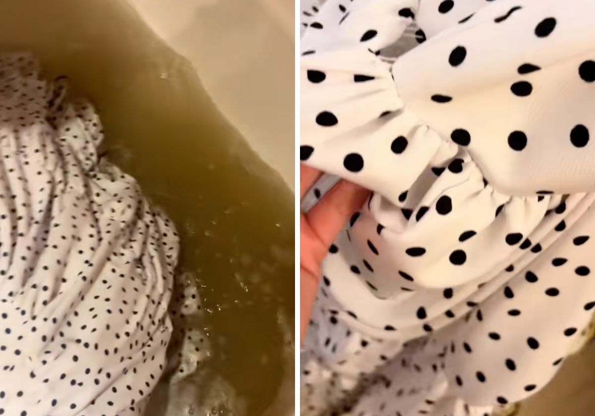 Con sal y agua fría: esta es la única forma de quitar el albero del traje de flamenca sin ir a la tintorería