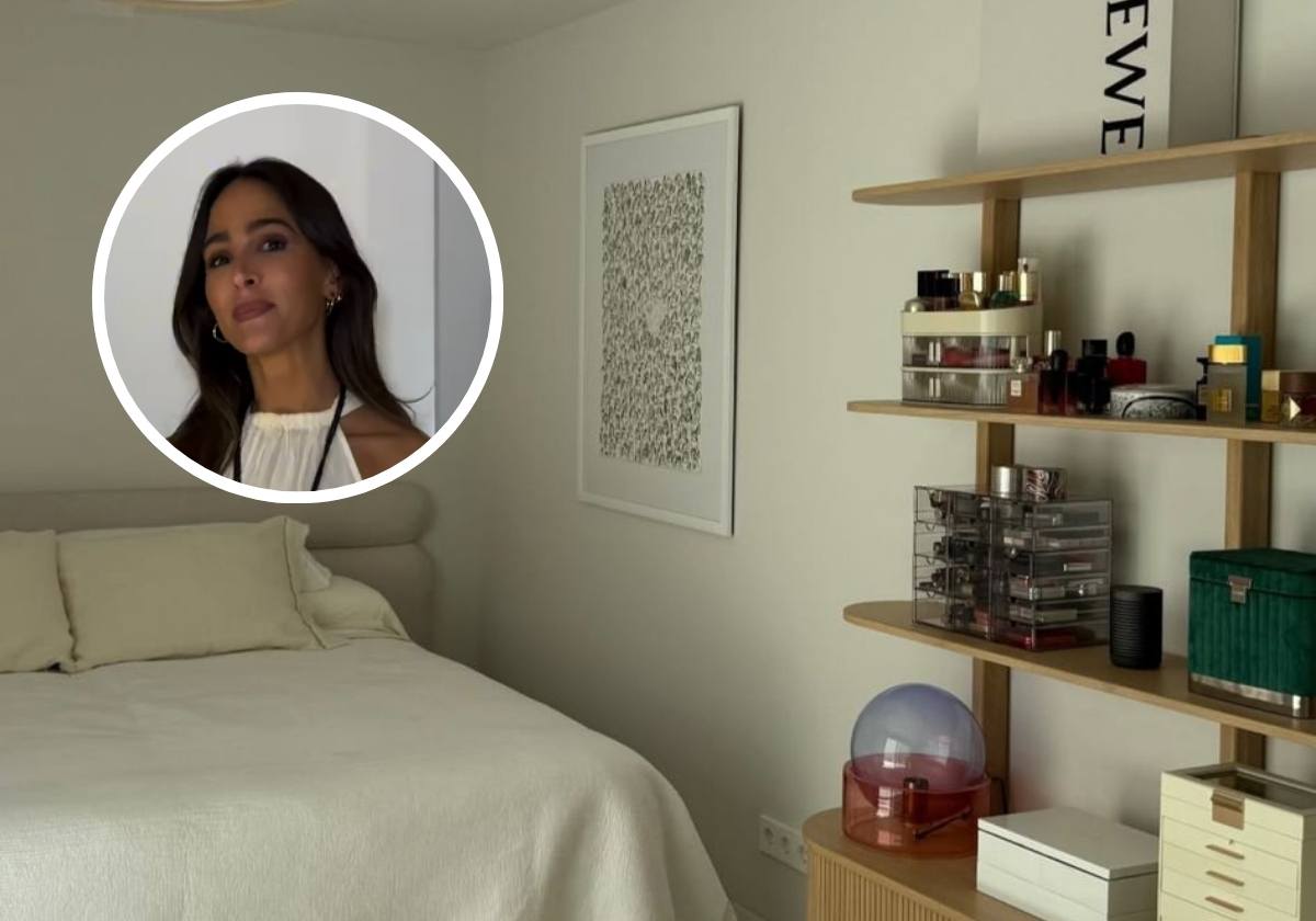 Rocío Osorno enseña su gigante casa de la playa en El Puerto de Santa María: mesas de azulejos y cuadros que ocupan un pasillo