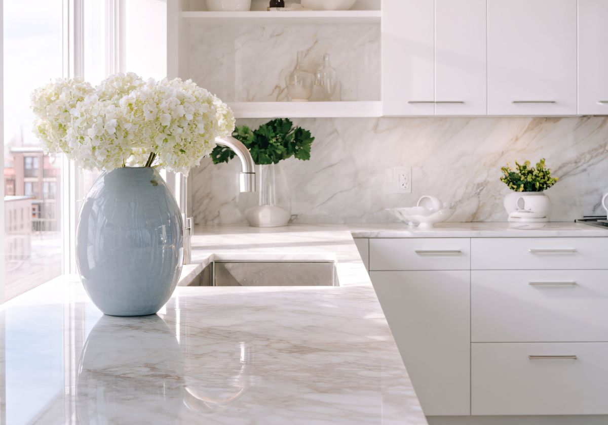 Ya no se lleva el mármol ni el granito: este material para encimeras estará en todas partes, según los expertos en cocina