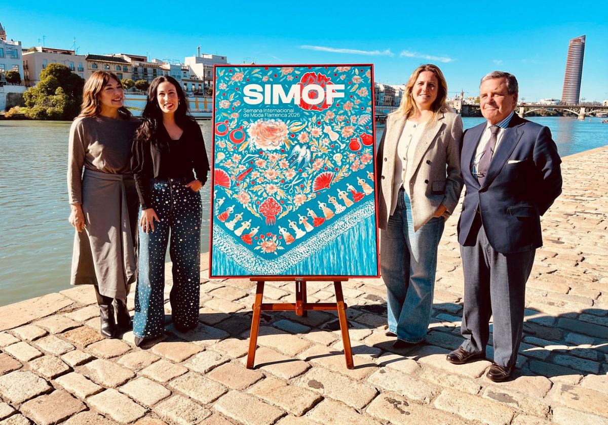 El mantón de Manila como protagonista absoluto del nuevo cartel de SIMOF 2026