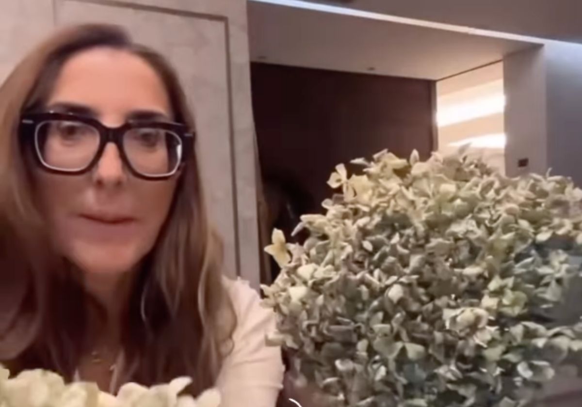 Paz Padilla da la clave para los centros de mesa: “Así las hortensias duran mucho más tiempo, manteniendo su color”