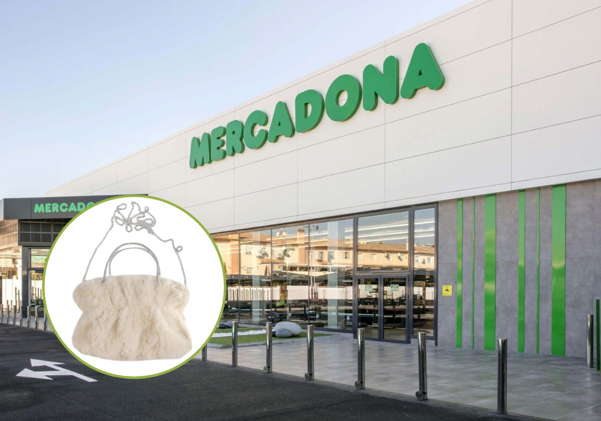 Aterriza en Mercadona el primer bolso: es de pelo, tiene maquillaje dentro y cuesta menos de 15 euros